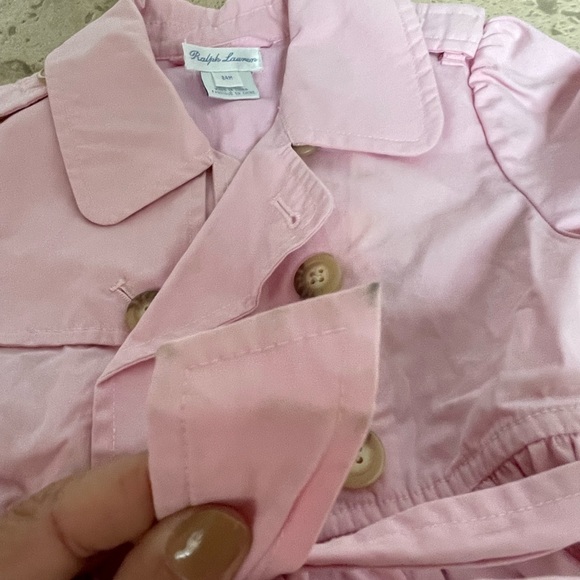 Girls Ralph Lauren trench coat 24M - Picture 3 of 5